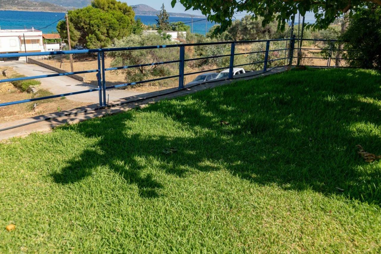 Seaview Flat Steps To The Beach Karavostasi  Exterior foto