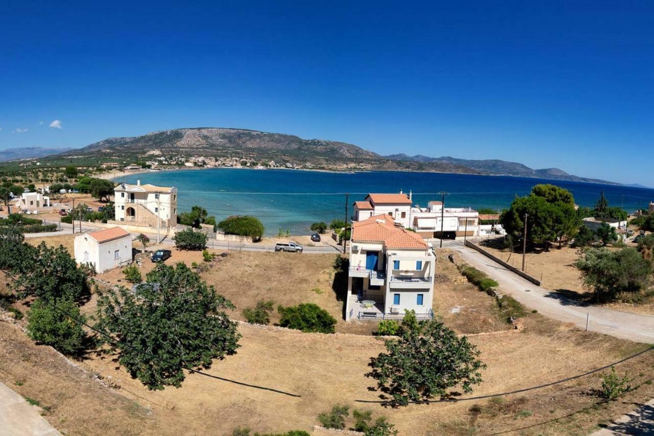 Seaview Flat Steps To The Beach Karavostasi  Exterior foto